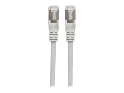 INTELLINET Patchkabel Cat6a-Stecker/Cat7-Rohkabel 1m grau