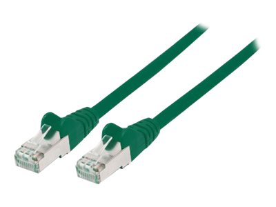 INTELLINET Patchkabel Cat6a-Stecker/Cat7-Rohkabel 1,5m grün