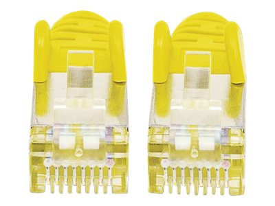 INTELLINET Patchkabel Cat6a-Stecker/Cat7-Rohkabel 5m gelb