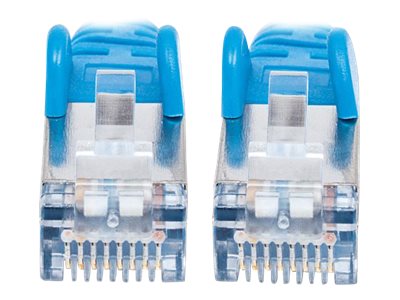 INTELLINET Patchkabel Cat6a-Stecker/Cat7-Rohkabel 7,5m blau