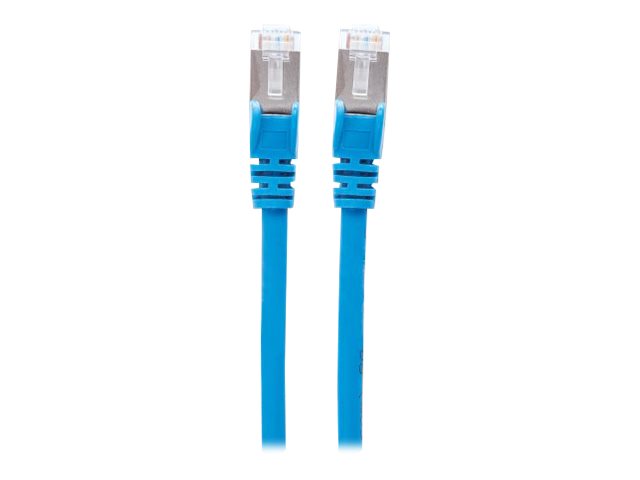 INTELLINET Patchkabel Cat6a-Stecker/Cat7-Rohkabel 7,5m blau