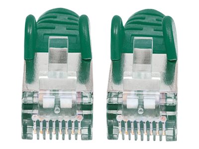 INTELLINET Patchkabel Cat6a-Stecker/Cat7-Rohkabel 10m grün