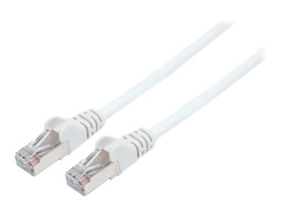 INTELLINET Patchkabel Cat6a-Stecker/Cat7-Rohkabel 5m weiß