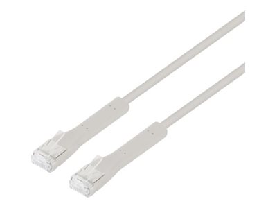 INT Cat6a F/FTP Flexi Patchk. 0,3m grau