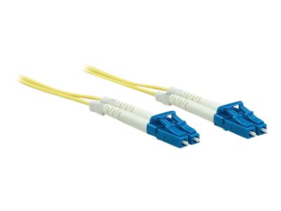 INTELLINET LWL Anschlusskabel LC/LC  2m Singlemode OS2 gelb