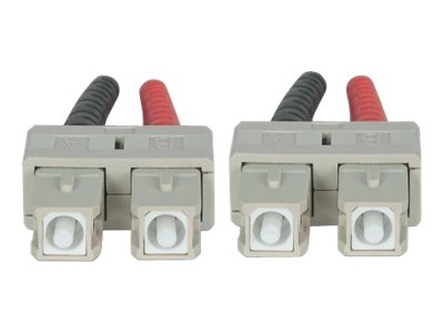 INTELLINET LWL Anschlusskabel SC/SC 2m  Multimode OM3 aqua