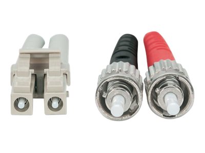 INTELLINET LWL Anschlusskabel LC/ST 2m  Multimode OM3 aqua