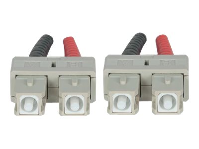 INTELLINET LWL Anschlusskabel SC/SC 1m  Multimode OM3 aqua