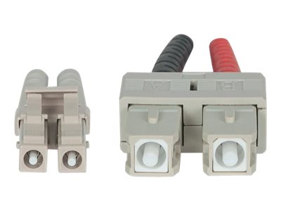 INTELLINET LWL Anschlusskabel LC/SC 5m  Multimode OM4 lila