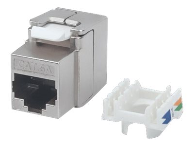 INTELLINET Cat6a-Modularbuchse FTP Keystone Jack werkzeuglos