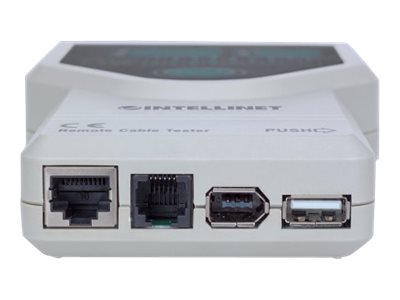 INTELLINET Kabeltester 5-in-1 RJ45/RJ11/USB/FireWire/10Base