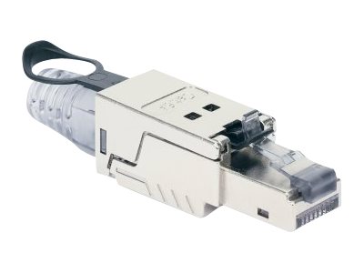 INTELLINET CAT6a 10G RJ45-Feldstecker STP m. Lasche