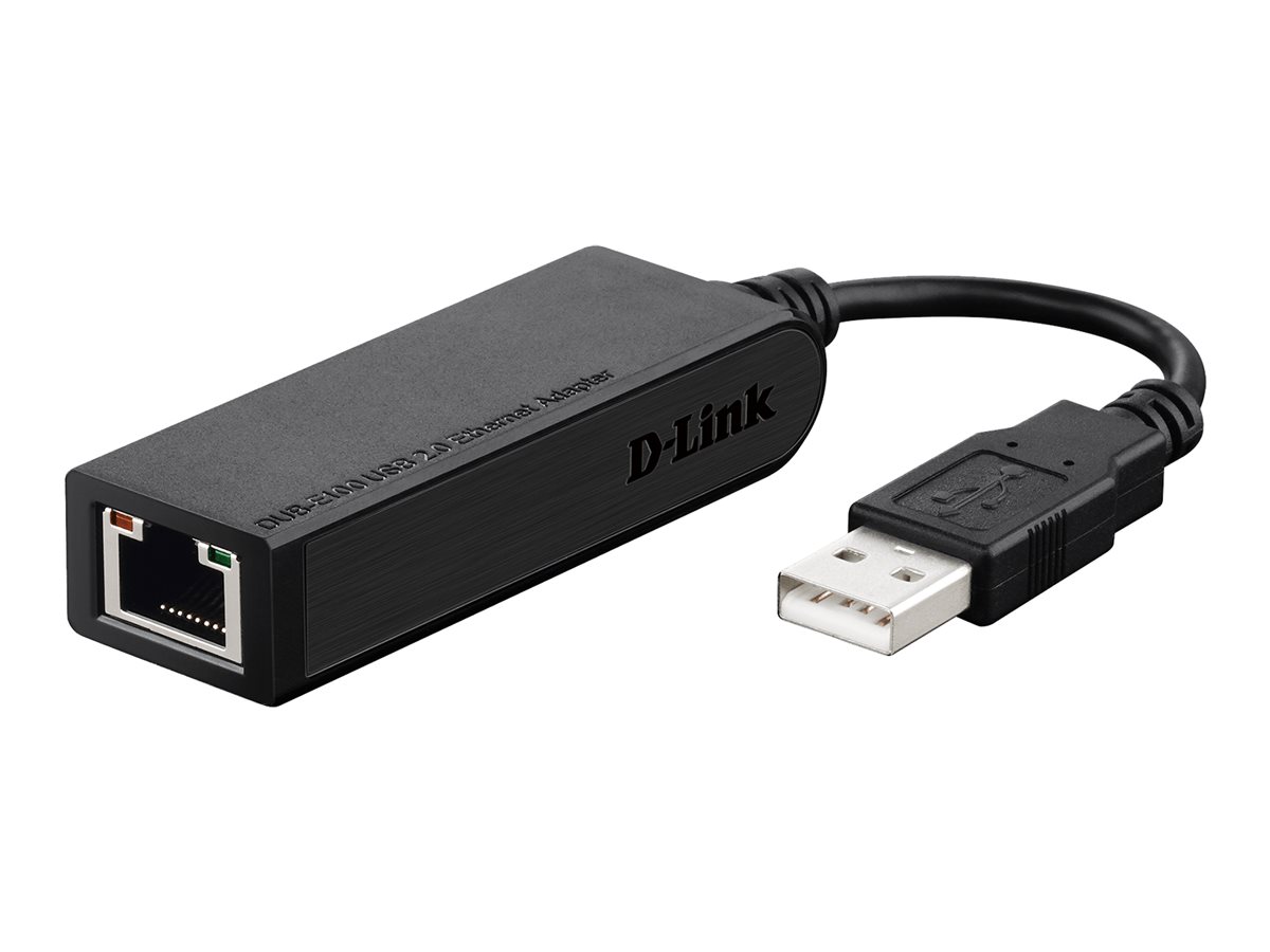 D-Link DUB-E100  USB-2 nach  100MBit Adapter retail