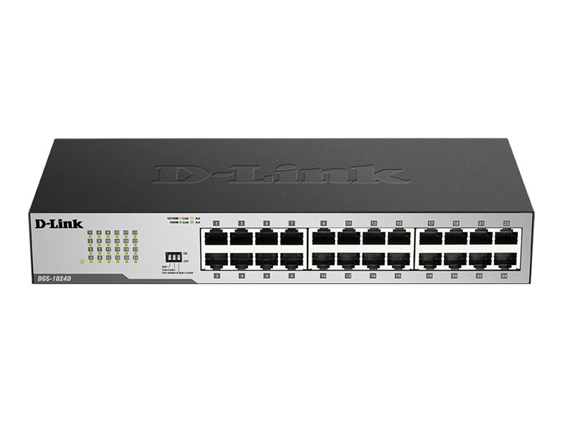 Switch 280mm D-Link DGS-1024D                   24*GE retail