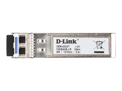 D-Link DEM-432XT 10GBase-LR SFP+ Transceiver (10 Km)