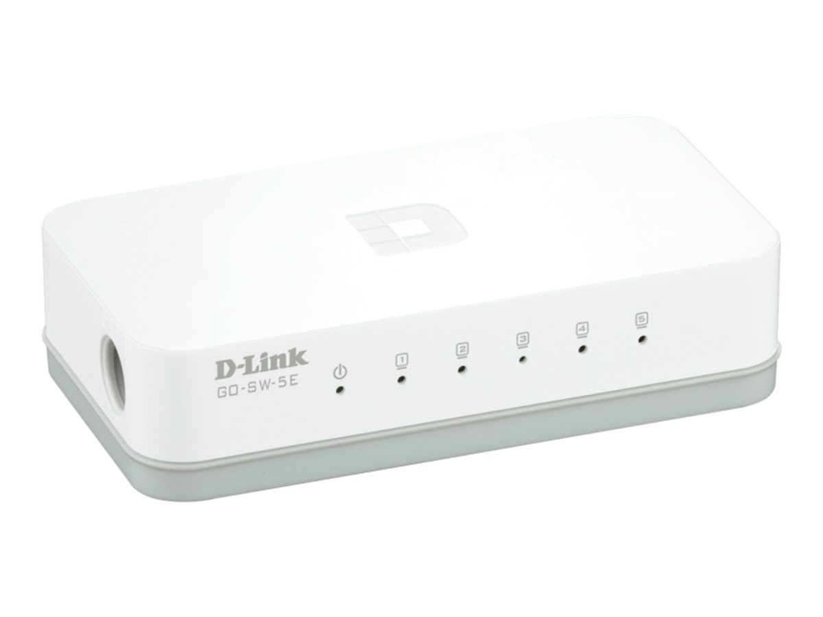 D-Link GO-SW-5E/E 5-Port Fast Ethernet Easy Desktop Switch