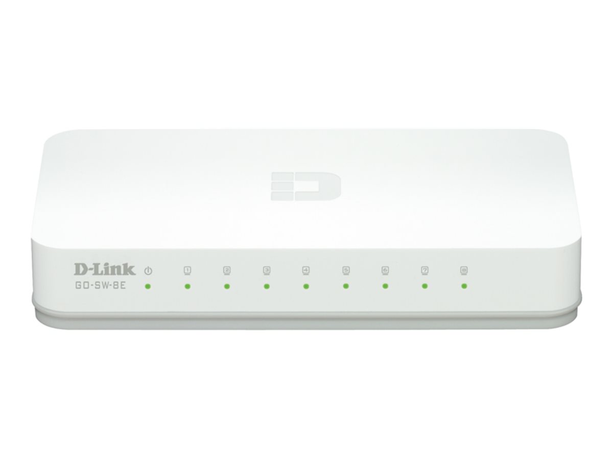 D-Link GO-SW-8E/E 8-Port Fast Ethernet Easy Desktop Switch