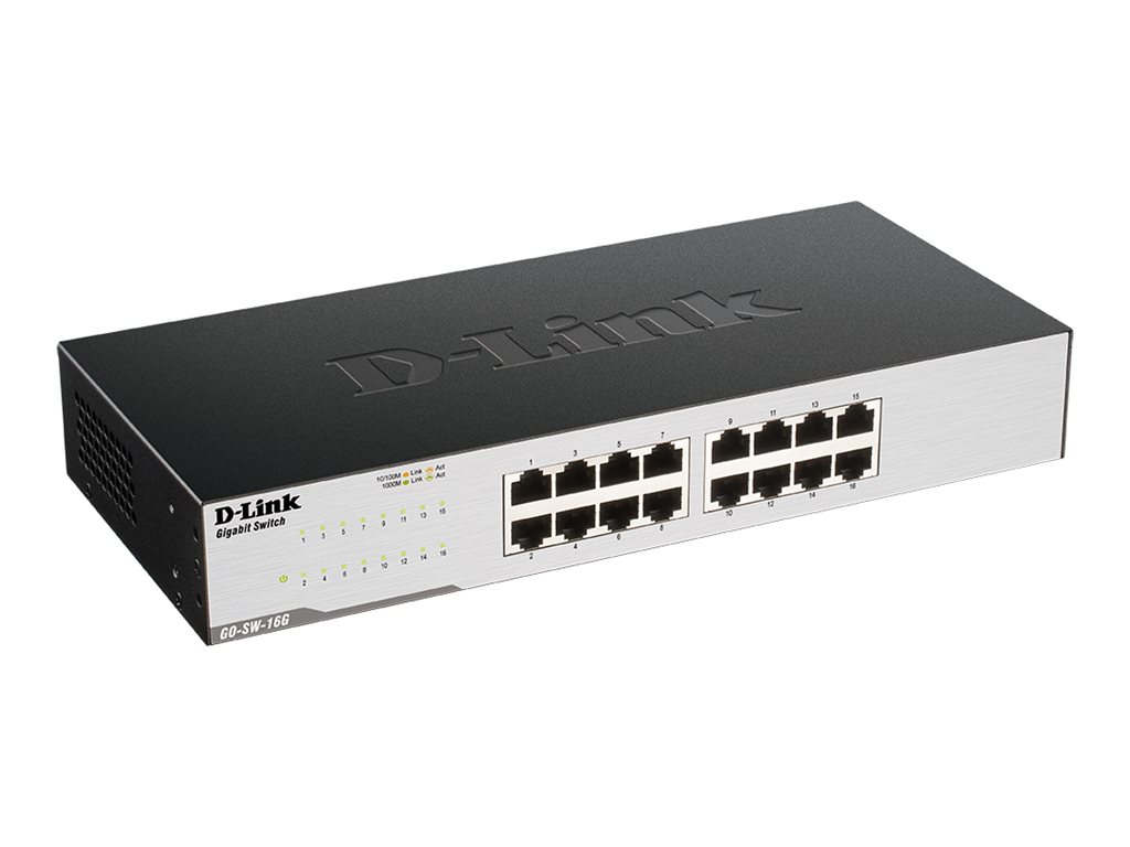 D-Link GO-SW-16G Gigabit Ethernet Switch