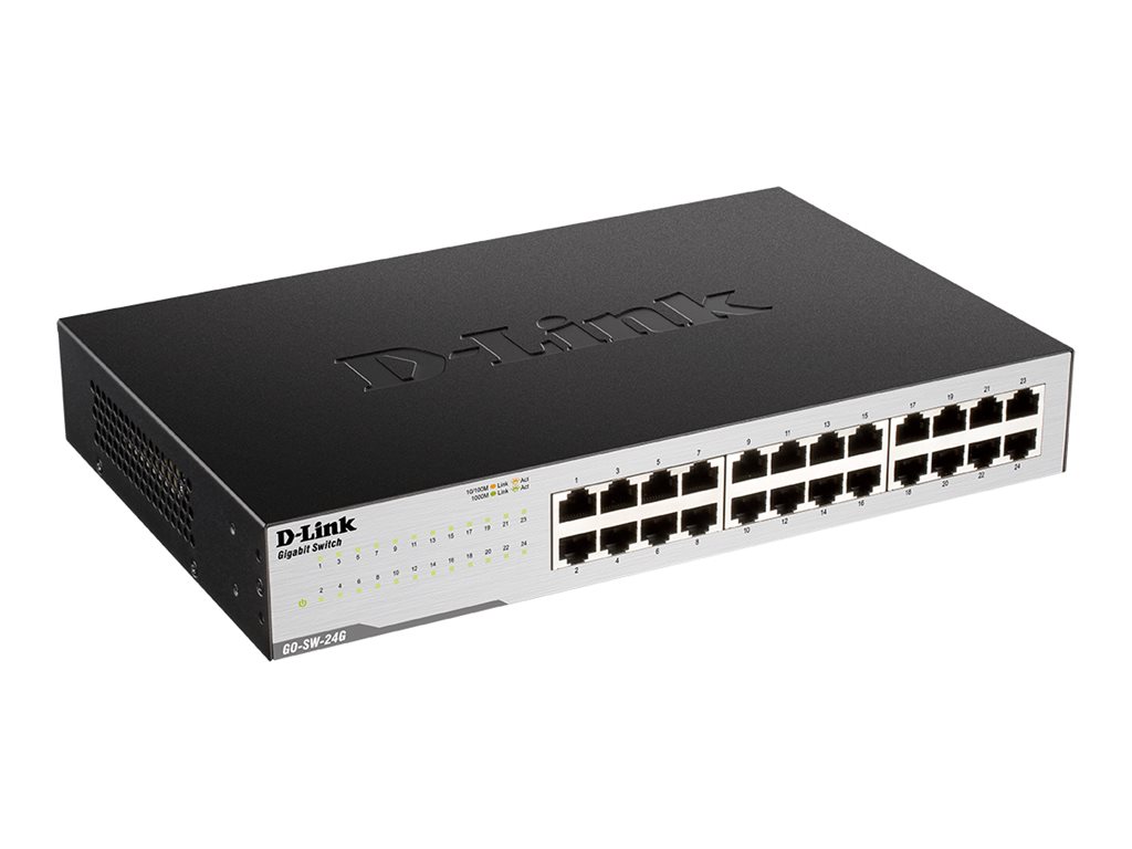 D-Link GO-SW-24G/E Switch 24-Port Gigabit Easy Desktop