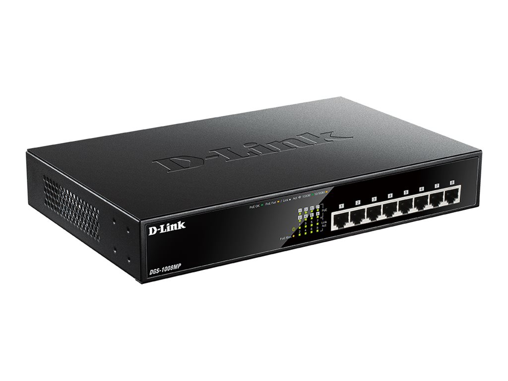D-Link DGS-1008MP Netzwerk Switch