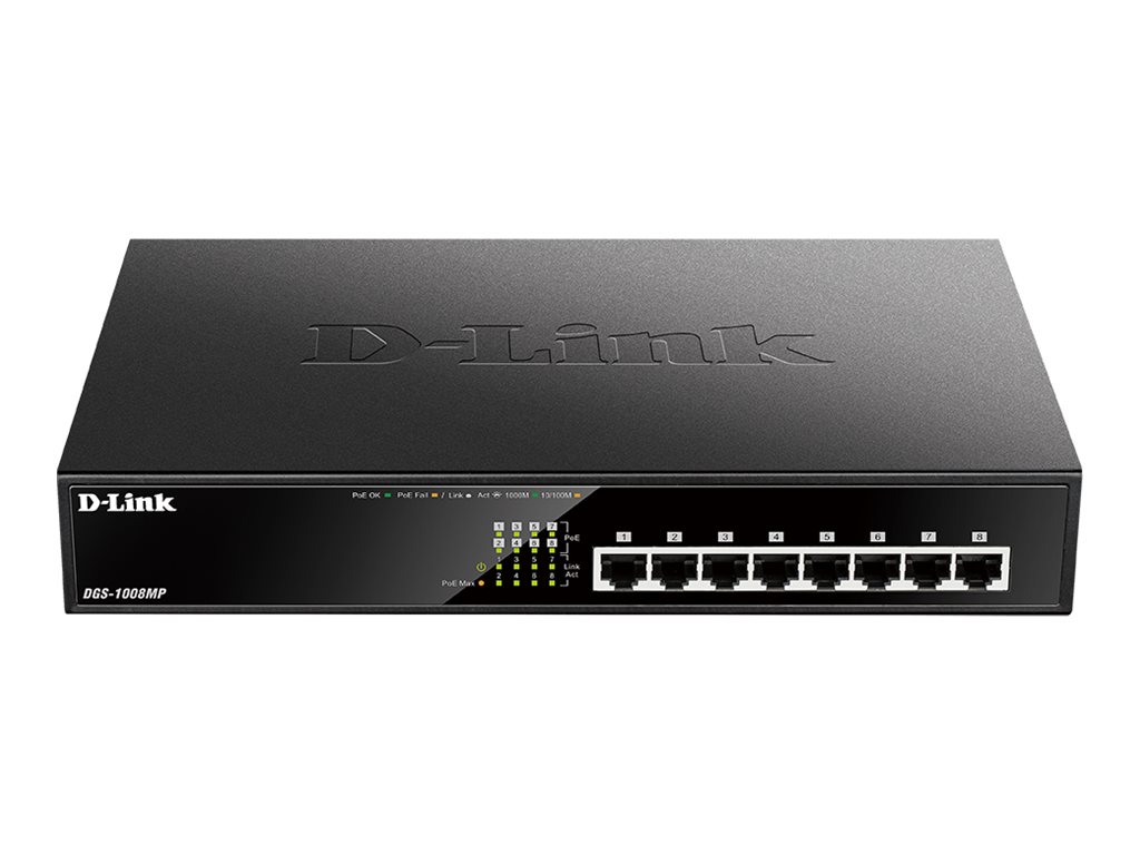 D-Link DGS-1008MP Netzwerk Switch