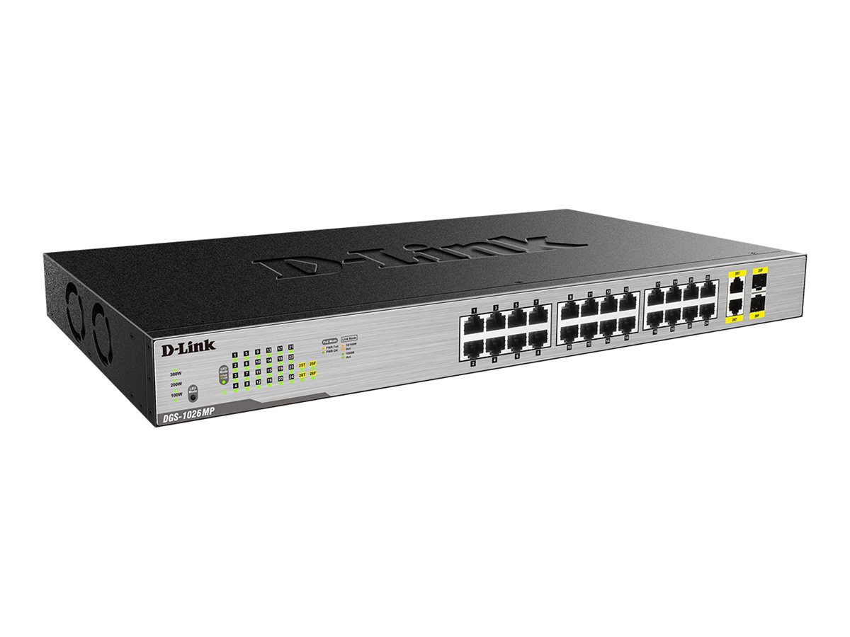 D-Link DGS-1026MP 26-Port PoE+ Gigabit Layer2 Switch