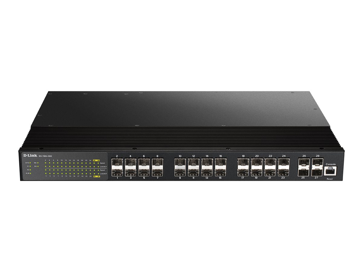 D-Link DIS-700G-28XS 28-Port Switch Layer2 Managed Gigabit Industrial 4x 10G
