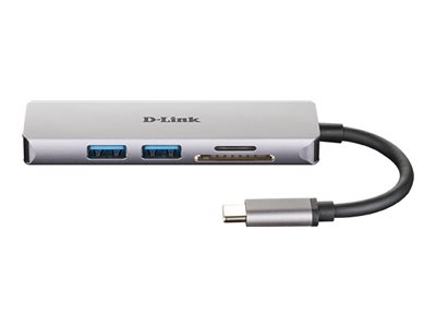 D-Link DUB-M530  5-in-1 USB-C Hub mit HDMI/SD-Reader retail