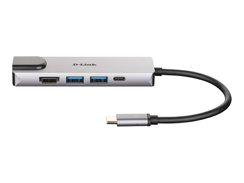 D-Link DUB-M520  5-in-1 USB-C Hub mit HDMI/USB-PD/GBE retail