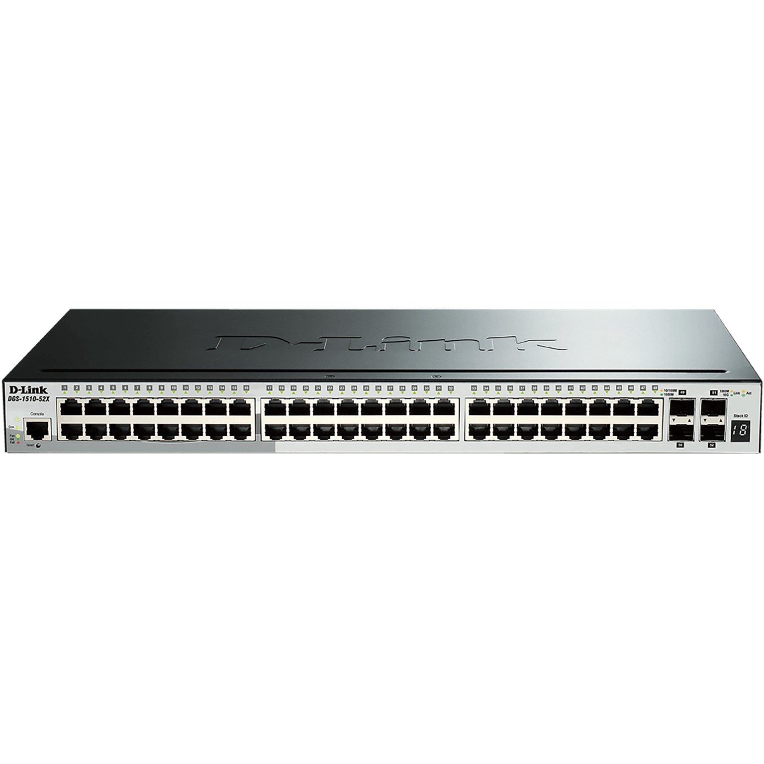 Switch 280mm D-Link DGS-1510-20    2*SFP/2*SFP+/16*GE retail
