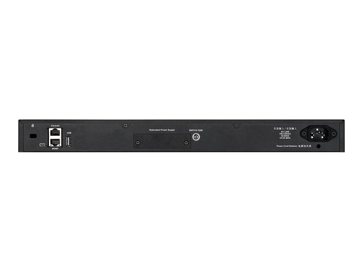 D-Link DGS-3130-54PS/E 54Port PoE Switch, Layer 3 PoE Gigabit Stack (SI