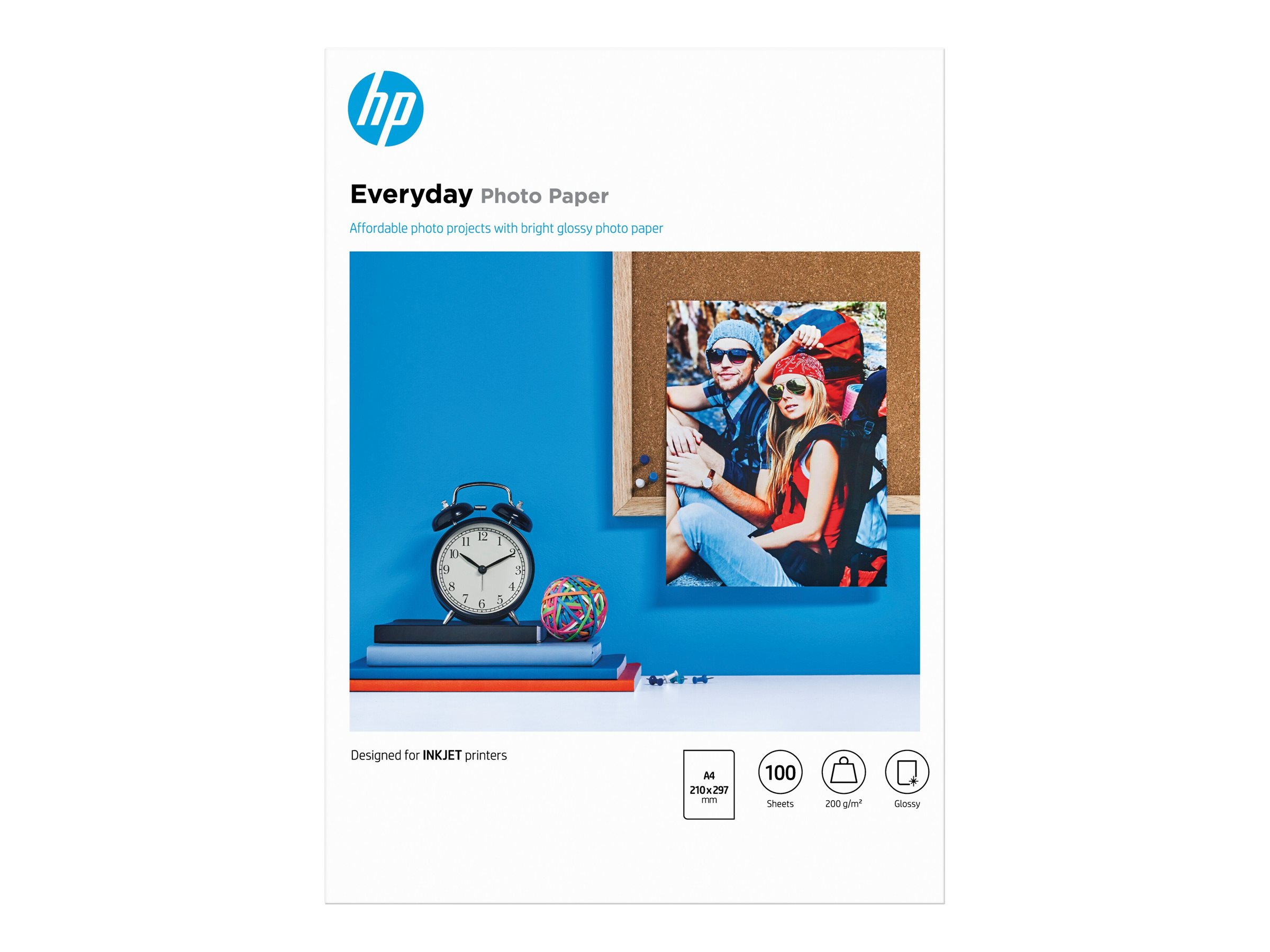 HP Everyday Glossy Photo Paper A4 100 BL