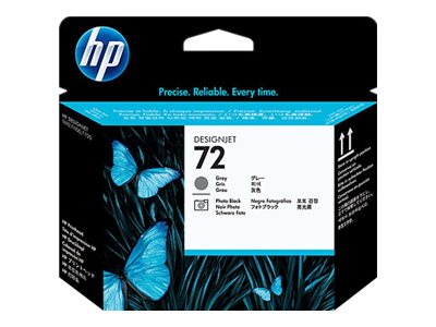 HP 72 Druckkopf grau und schwarz Vivera