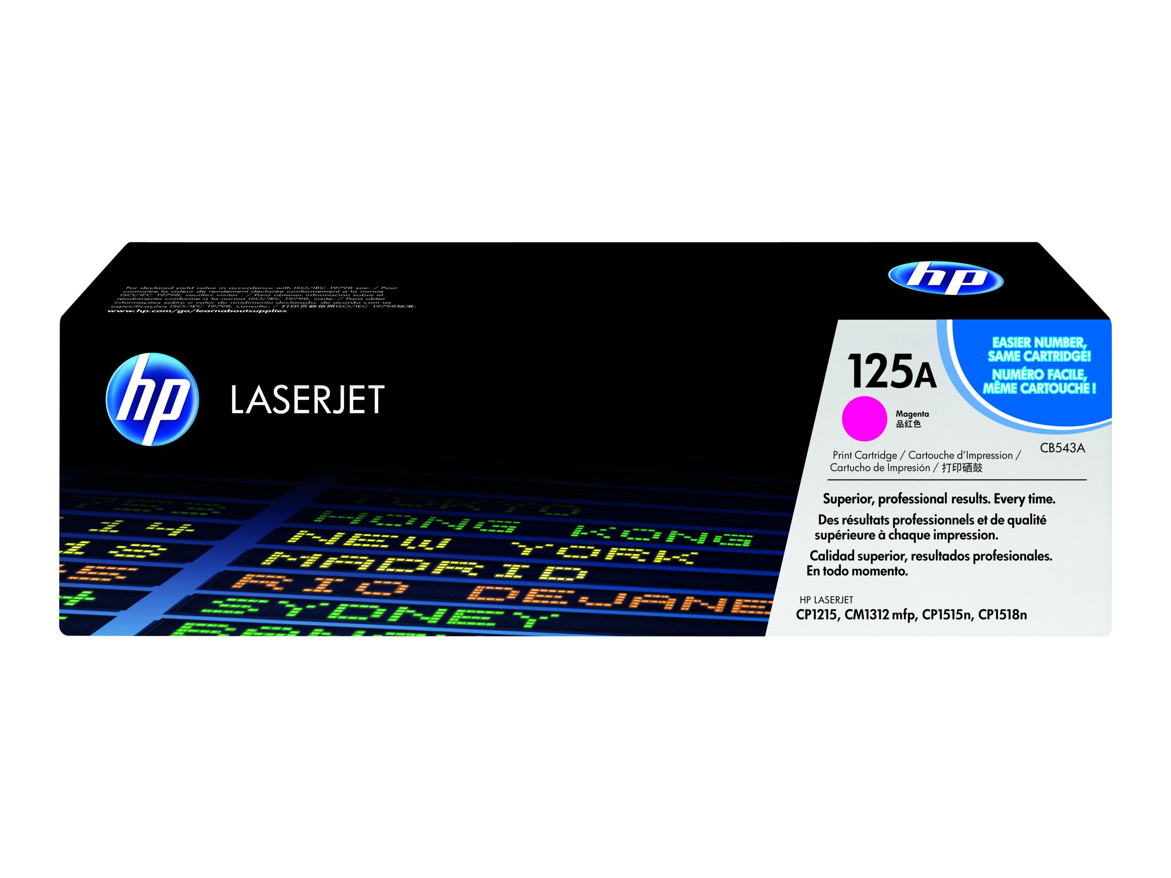 HP 125A      Magenta     LaserJet    Tonerpatrone