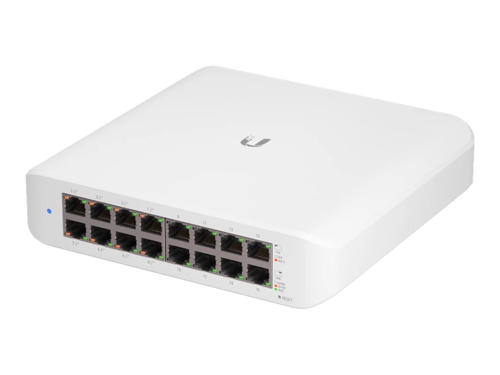 16P Ubiquiti UniFi USW-LITE-16-POE POE+ 45W