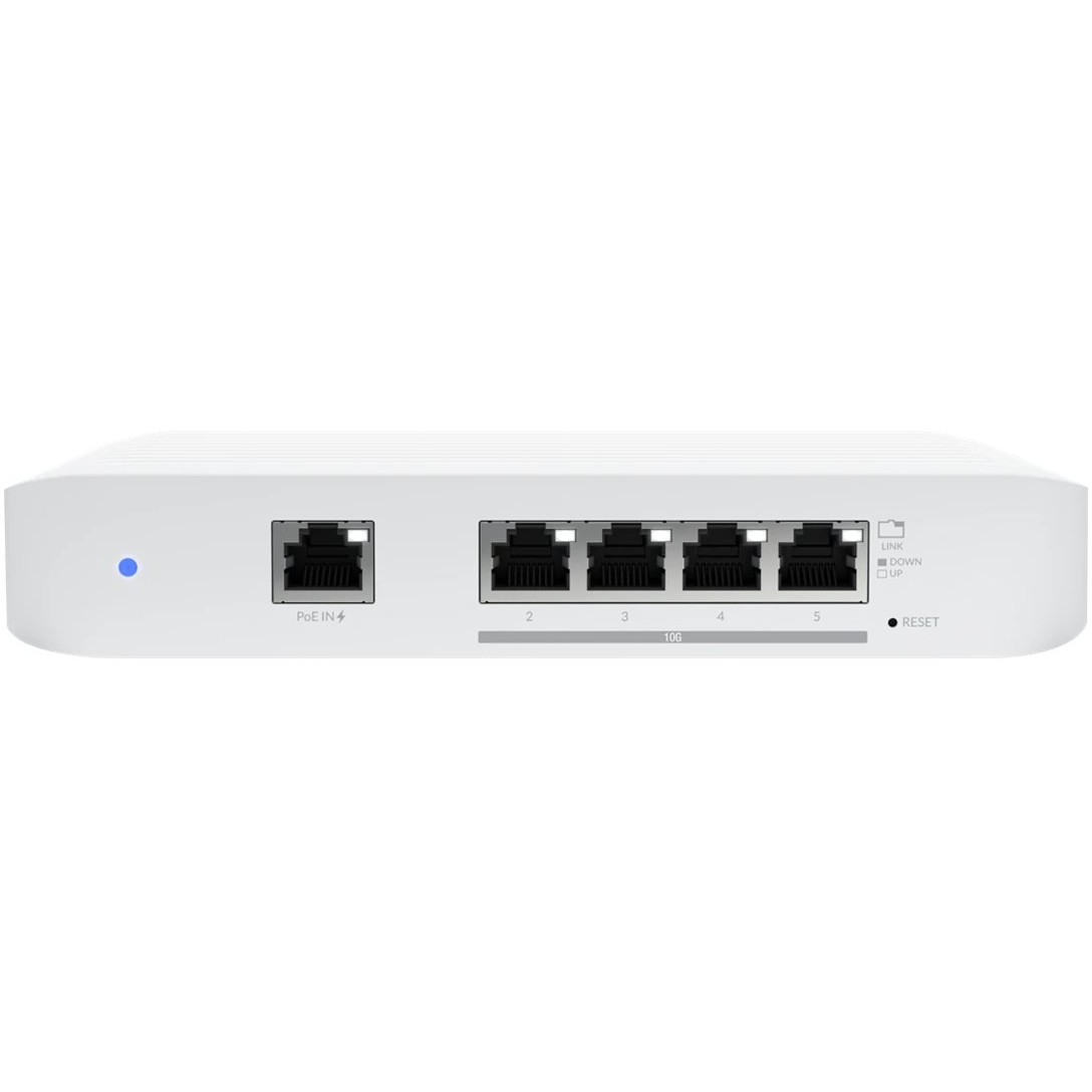 Ubiquiti UniFi Switch USW-Flex-XG 5x10Gb PoE Input Support