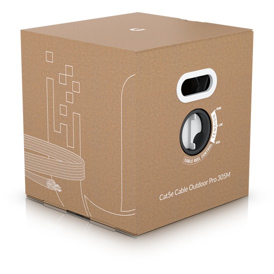 Ubiquiti Cat5e Outdoor Cable Pro 305m weiss