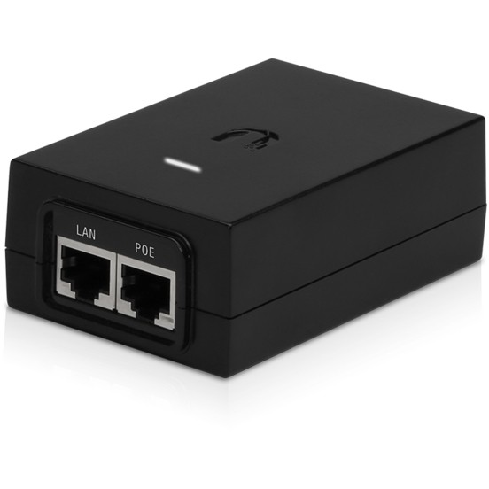 Ubiquiti POE Injector, 48VDC, 24W, Gigabit Port