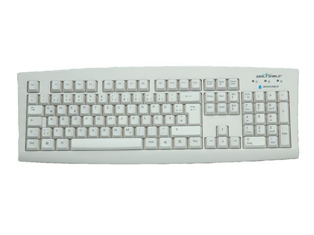 SEAL SHIELD Silver Seal Tastatur USB white SSWKSV208DE