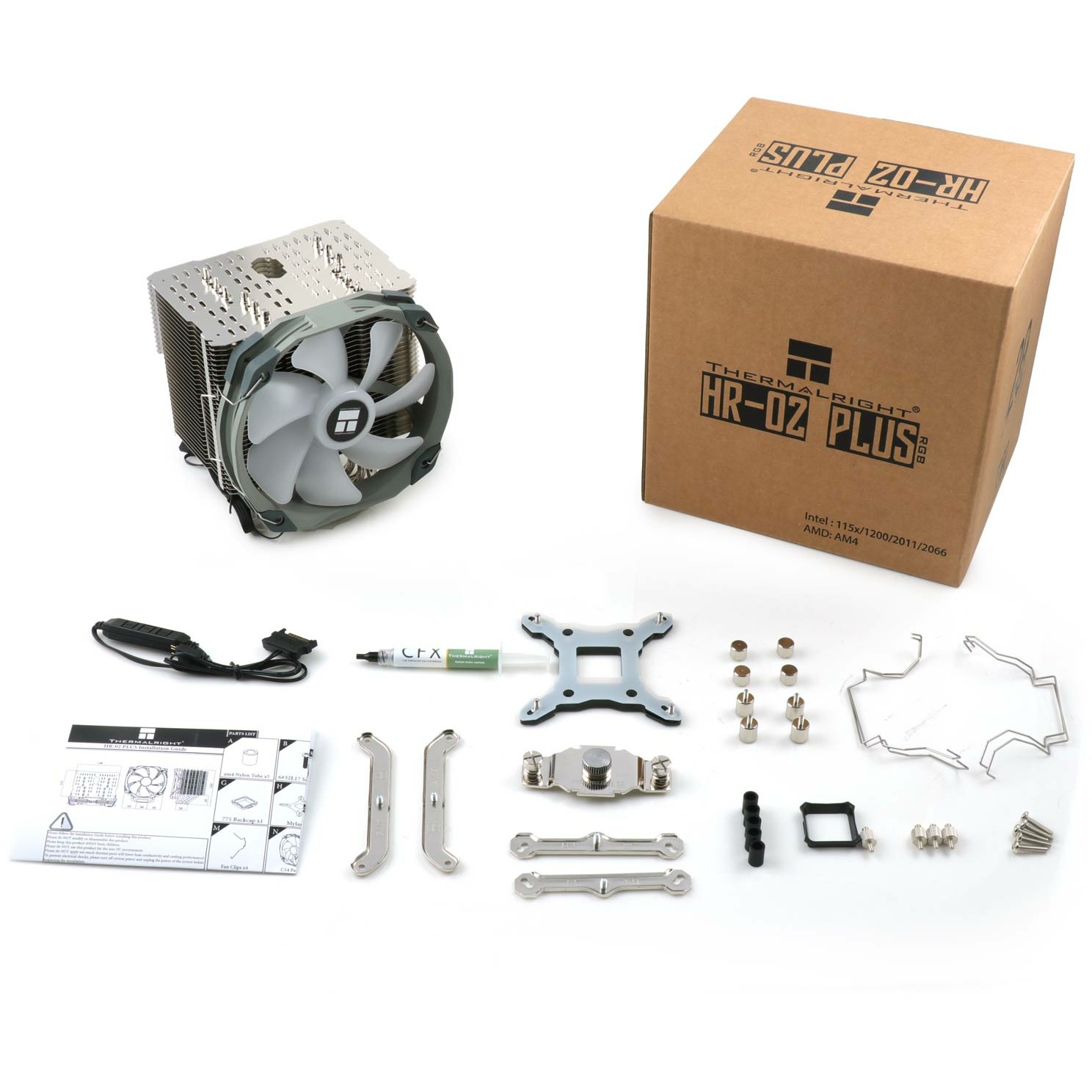 Thermalright Kühler HR-02 Plus - 115x/1200/20xx/1366/AM4/AM5
