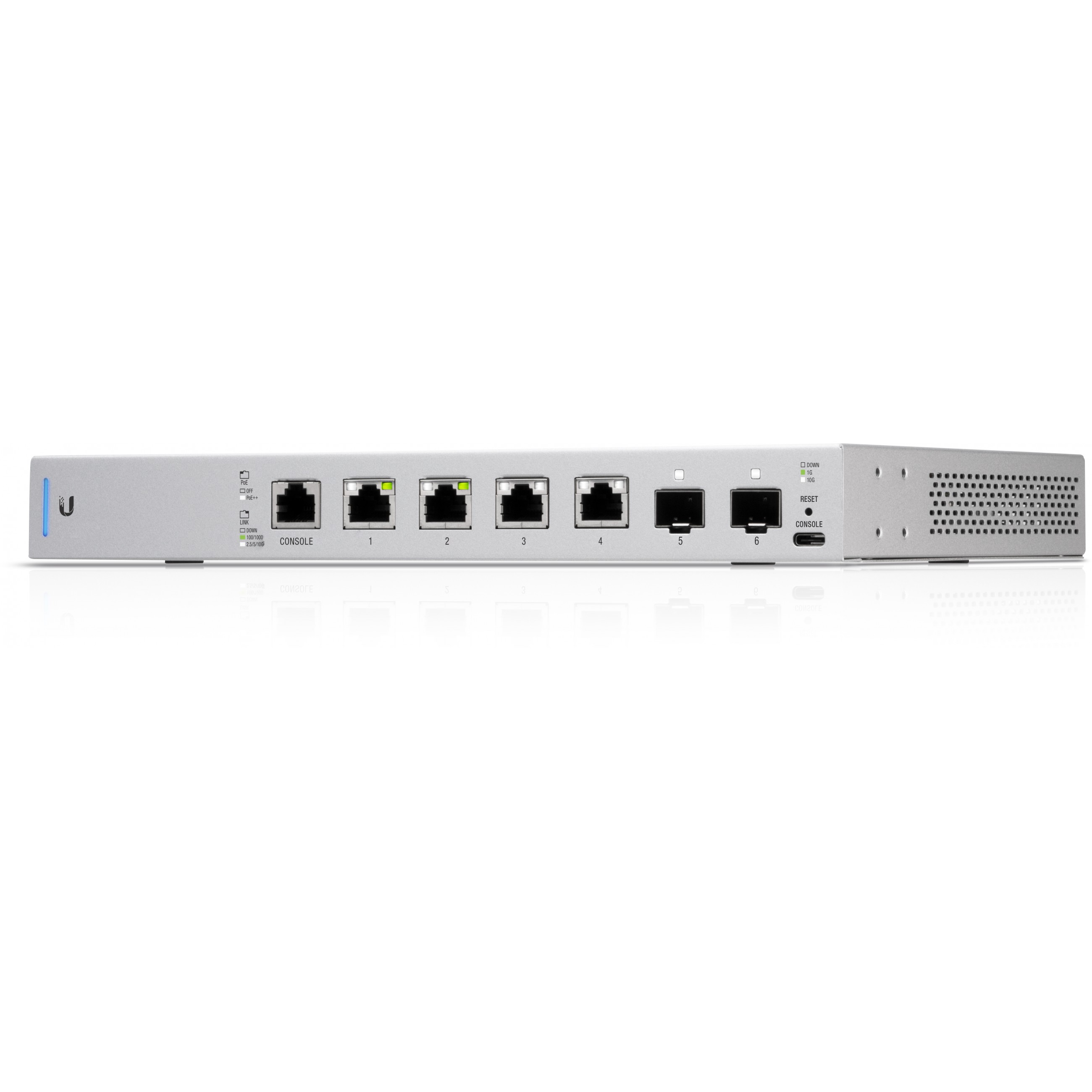 Ubiquiti UniFi Switch 6-Port 802.3bt 10Gbit/s. 170W PoE