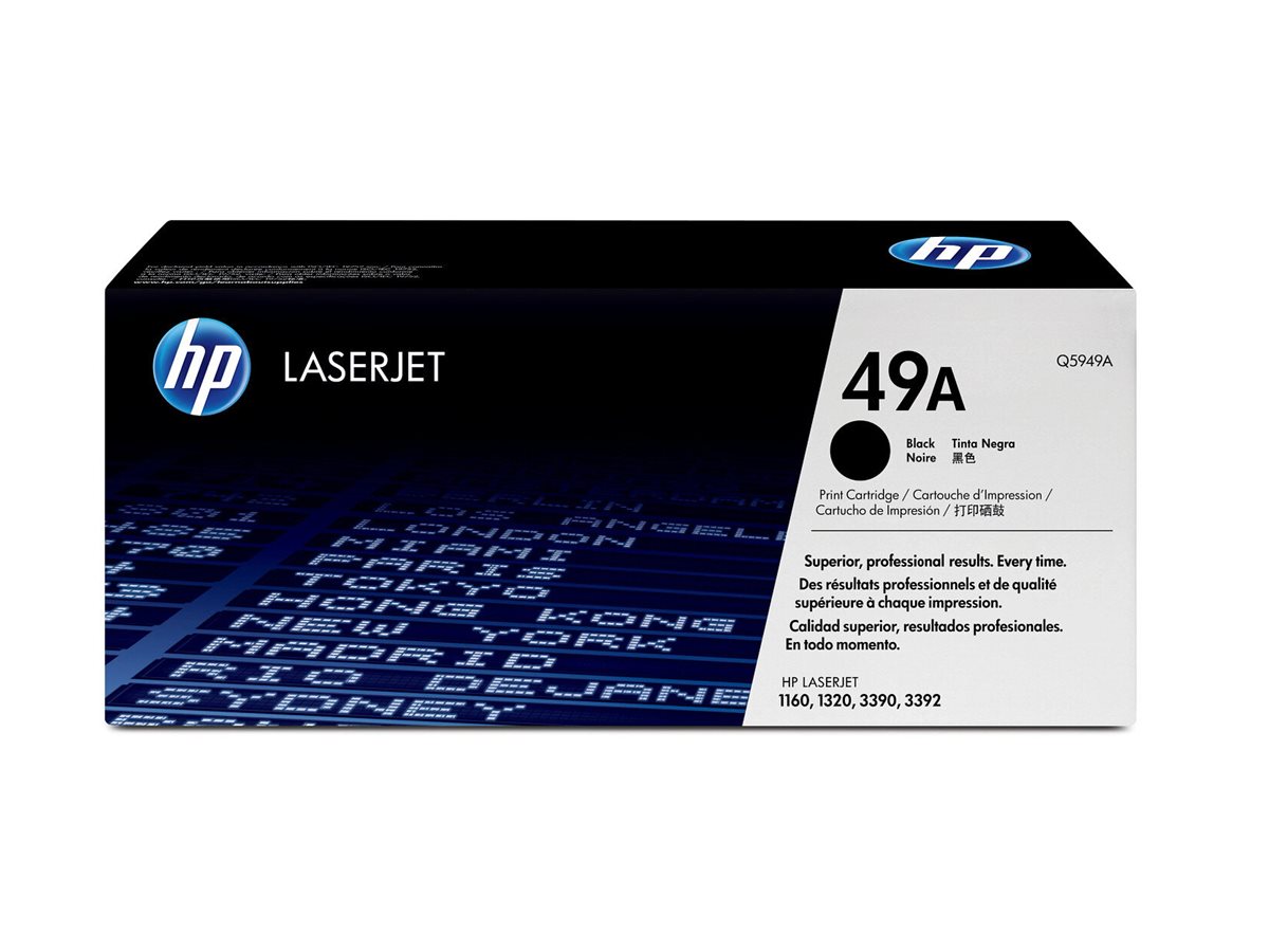 HP 49A Schwarz LaserJet Tonerpatrone