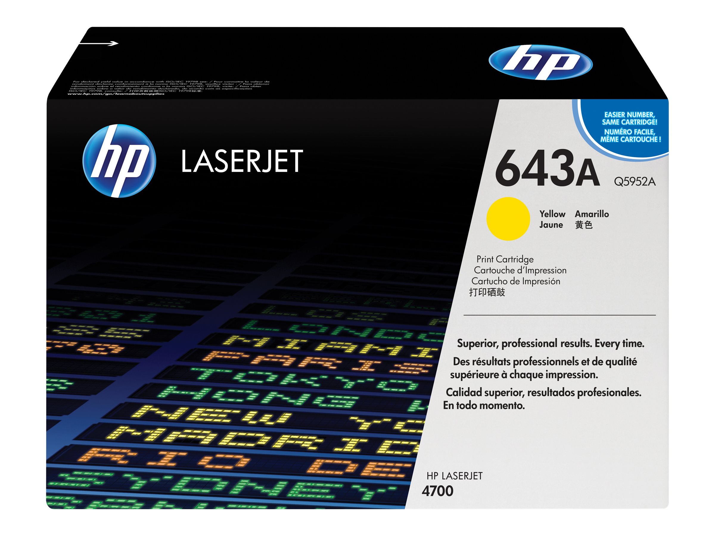 HP Toner gelb HV Color Laserjet 4700