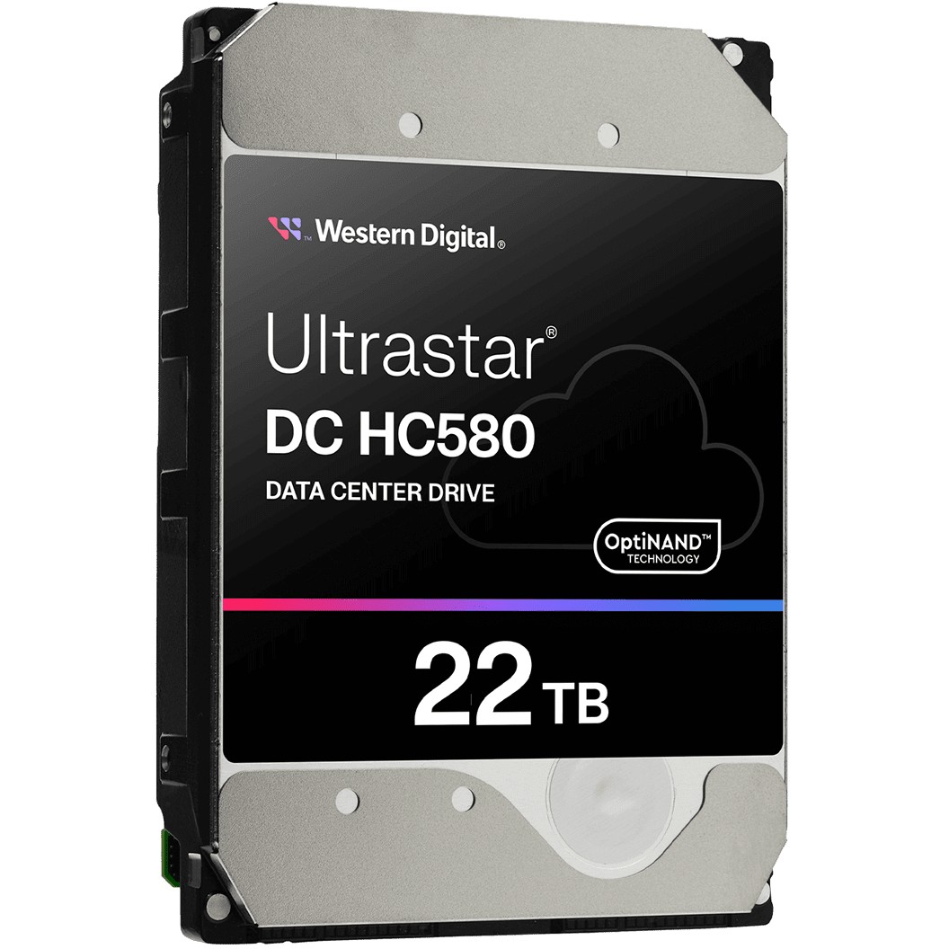 WDC  8.9cm (3.5)  22TB SAS 12G WUH722222ALE6L4 7200  512M intern