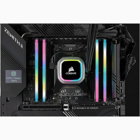 DDR4  64GB PC 3200 CL16 CORSAIR KIT (4x16GB) VENGEANCE RGB retail