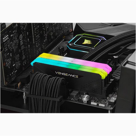 DDR4  32GB PC 3200 CL16 CORSAIR KIT (2x16GB) VENGEANCE RGB Kit