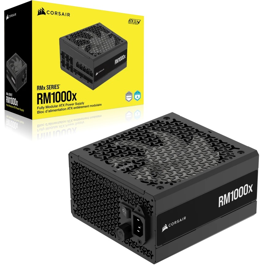 CORSAIR Netzteil RM1000x Modular ATX3.1 1000W (80+Gold)