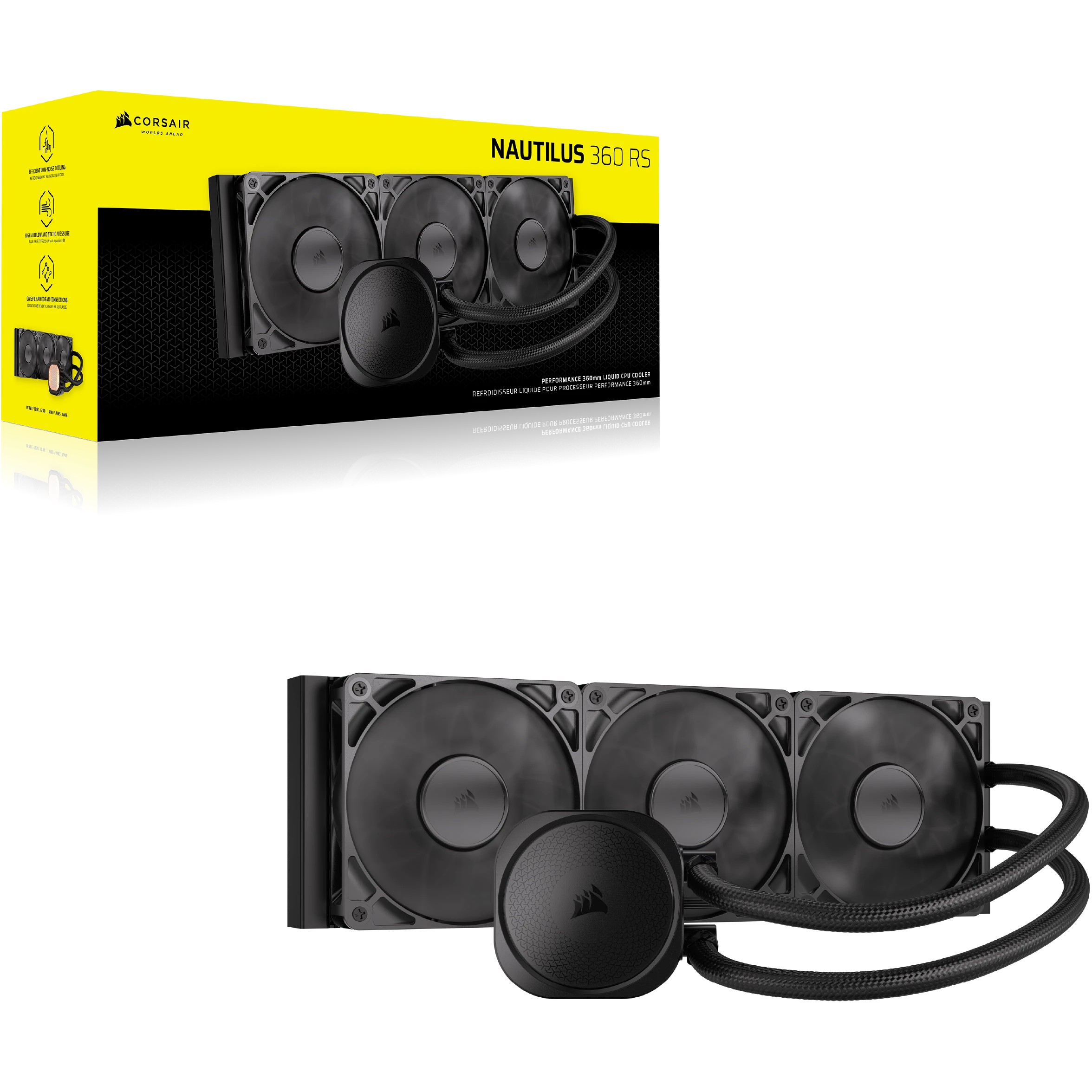 CORSAIR WAK NAUTILUS 360 RS, 360mm Radiator