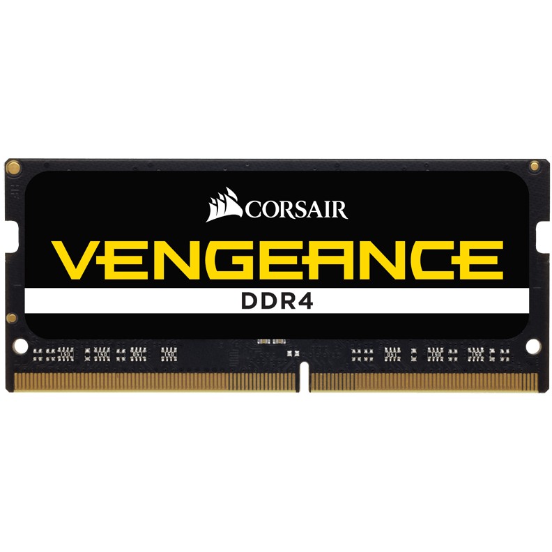 SO DDR4   8GB PC 2400 CL16 CORSAIR VENGEANCE Black retail