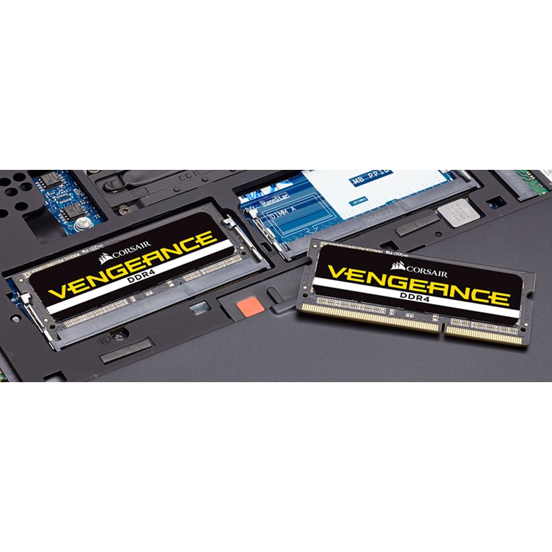 SO DDR4  16GB PC 2400 CL16 CORSAIR KIT (2x8GB) VENGEANCE Bla retail